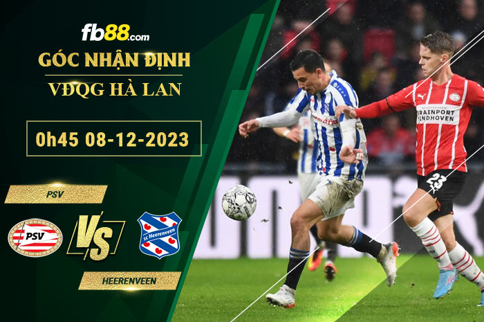 Fb88 soi kèo trận đấu PSV vs Heerenveen