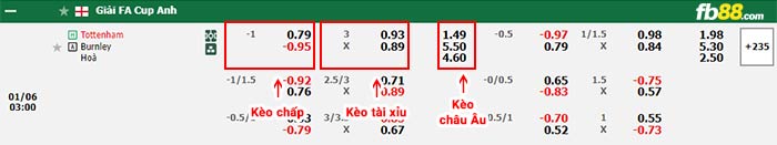 fb88-bảng kèo trận đấu Tottenham vs Burnley