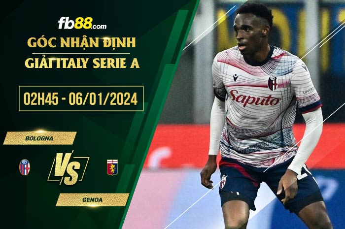 fb88-soi kèo Bologna vs Genoa