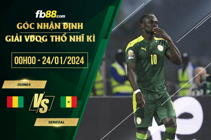 fb88-soi kèo Guinea vs Senegal