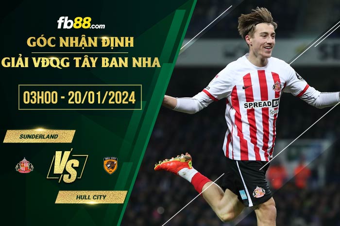 fb88-soi kèo Sunderland vs Hull City