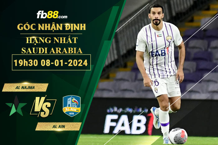 Fb88 soi kèo trận đấu Al Najma vs Al Ain