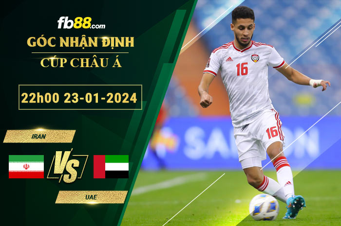 Fb88 soi kèo trận đấu Iran vs UAE