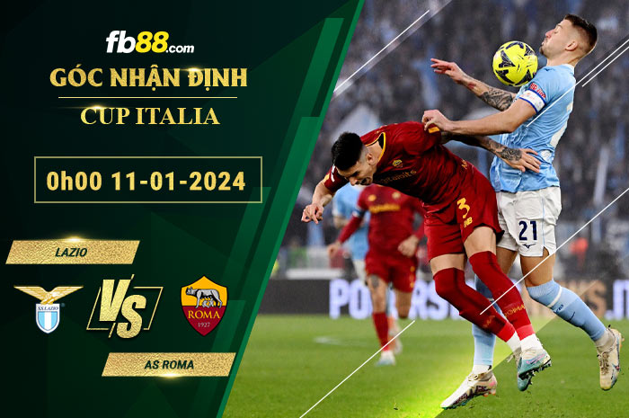 Fb88 soi kèo trận đấu Lazio vs AS Roma