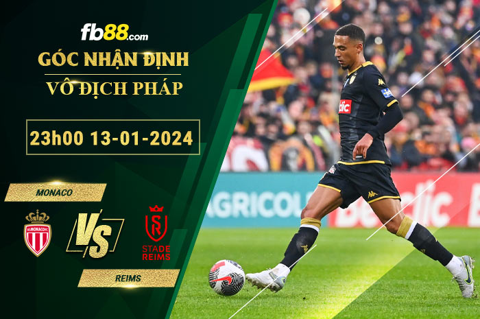 Fb88 soi kèo trận đấu Monaco vs Reims