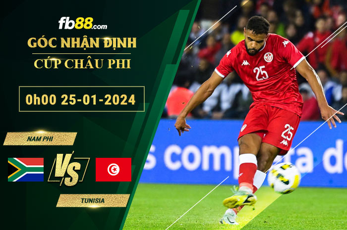 Fb88 soi kèo trận đấu Nam Phi vs Tunisia