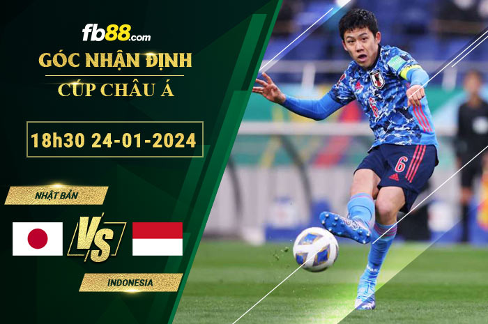 Fb88 soi kèo trận đấu Nhật Bản vs Indonesia