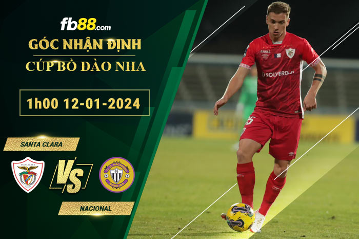 Fb88 soi kèo trận đấu Santa Clara vs Nacional