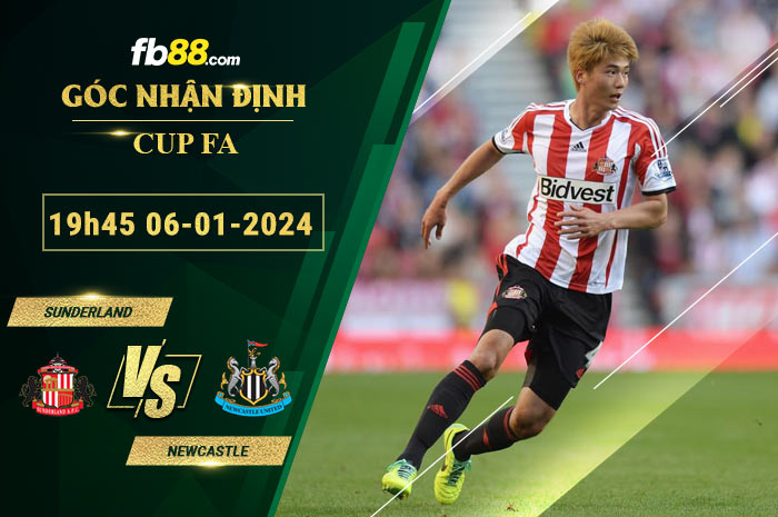 Fb88 soi kèo trận đấu Sunderland vs Newcastle