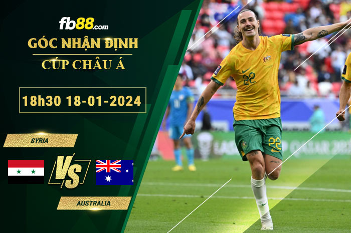 fb88-soi-keo-tran-dau-Syria-vs-Australia-18-01-2024