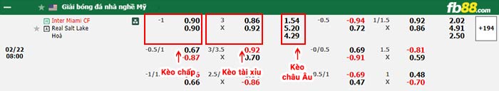 fb88-bảng kèo trận đấu Inter Miami vs Salt Lake