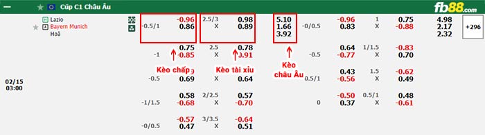fb88-bảng kèo trận đấu Lazio vs Bayern Munich