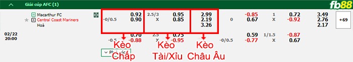 Fb88 bảng kèo trận đấu Macarthur FC vs Central Coast