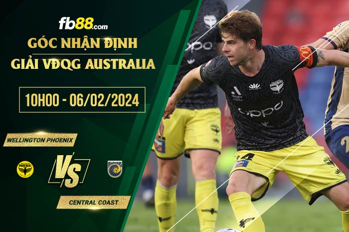 fb88-soi kèo Wellington Phoenix vs Central Coast