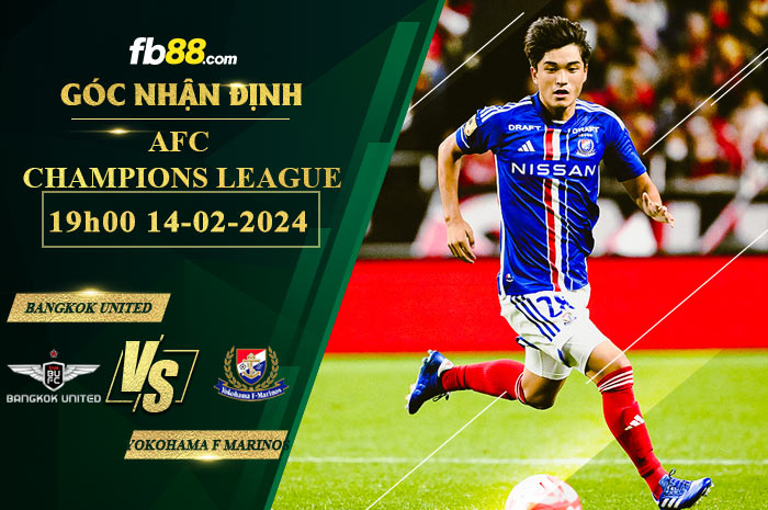 Fb88 soi kèo trận đấu Bangkok United vs Yokohama F Marinos