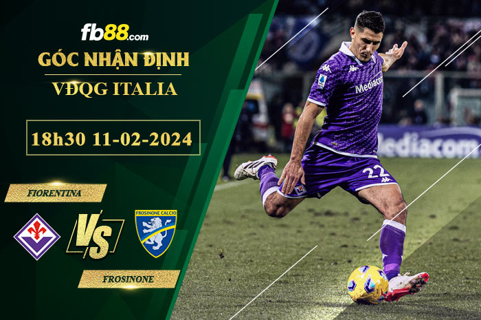 Fb88 soi kèo trận đấu Fiorentina vs Frosinone