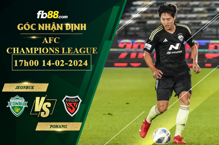 Fb88 soi kèo trận đấu Jeonbuk vs Pohang