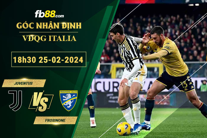 Fb88 soi kèo trận đấu Juventus vs Frosinone