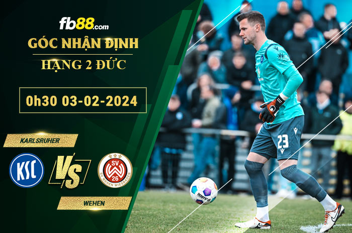 Fb88 bảng kèo trận đấu Karlsruher vs Wehen