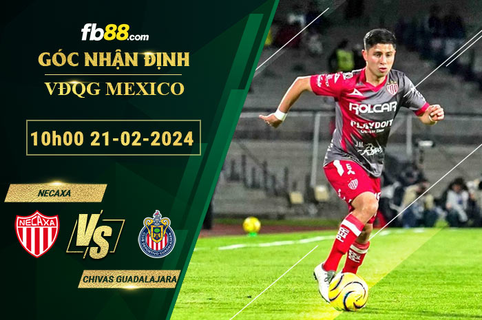 Fb88 soi kèo trận đấu Necaxa vs Chivas Guadalajara