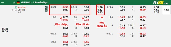 fb88-bảng kèo trận đấu Augsburg vs Koln