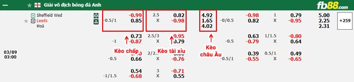 fb88-bảng kèo trận đấu Sheffield Wed vs Leeds United