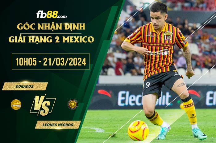 fb88-soi kèo Dorados de Sinaloa vs Leones Negros