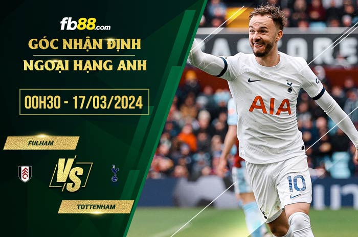 fb88-soi kèo Fulham vs Tottenham