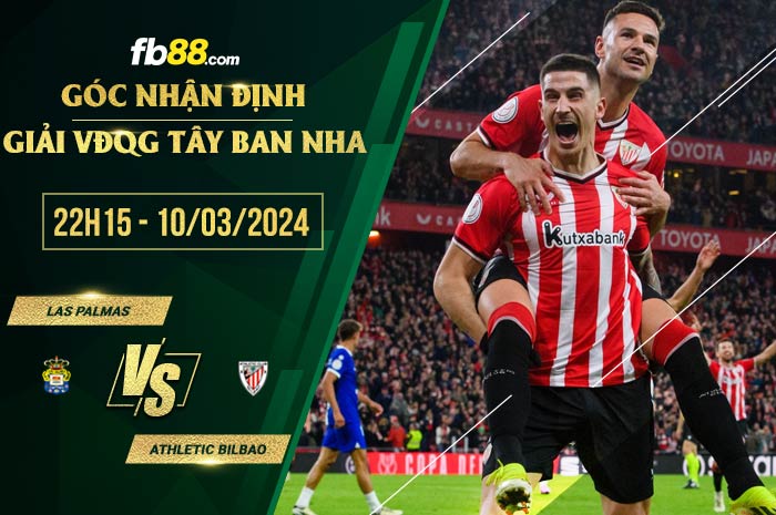 fb88-soi kèo Las Palmas vs Athletic Bilbao