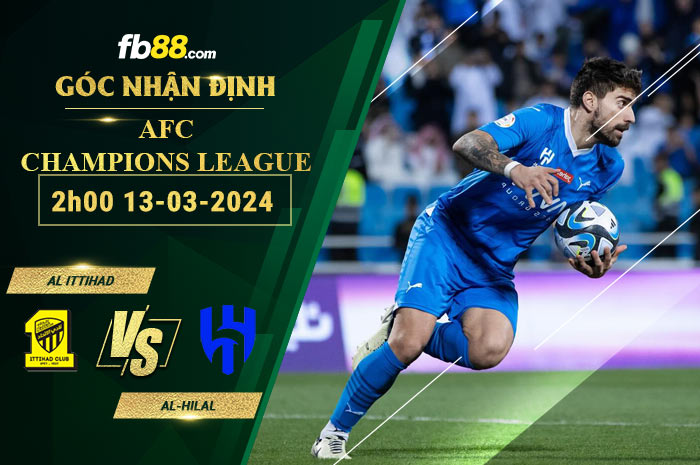 Fb88 soi kèo trận đấu Al Ittihad vs Al-Hilal