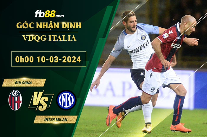 Fb88 soi kèo trận đấu Bologna vs Inter Milan