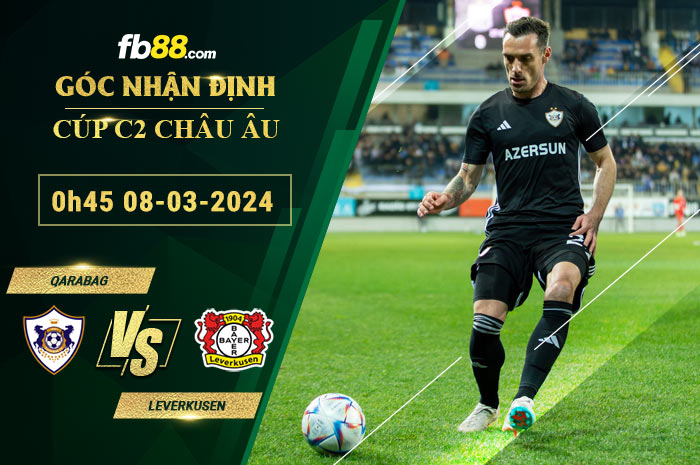 Fb88 soi kèo trận đấu Qarabag vs Leverkusen