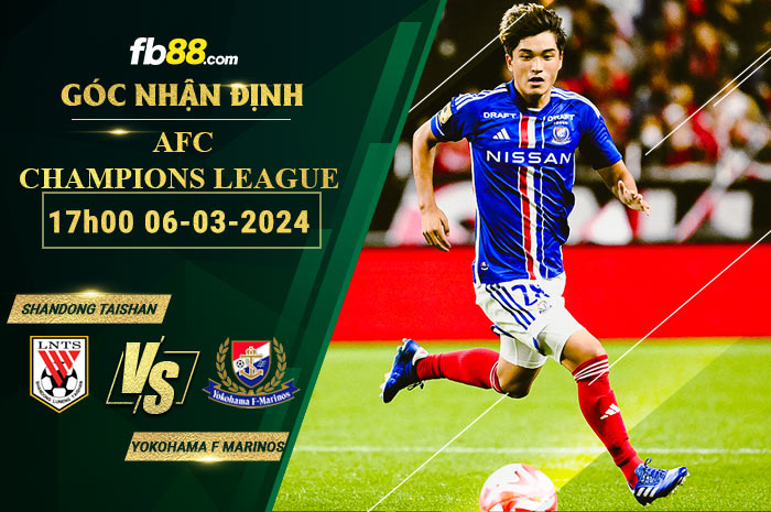 Fb88 soi kèo trận đấu Shandong Taishan vs Yokohama F Marinos