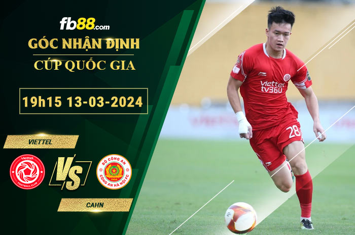 Fb88 soi kèo trận đấu Viettel vs CAHN