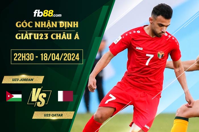 fb88-soi kèo U23 Jordan vs U23 Qatar