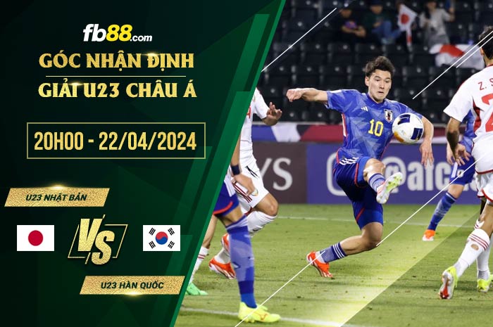 fb88-soi kèo U23 Nhật Bản vs U23 Hàn Quốc