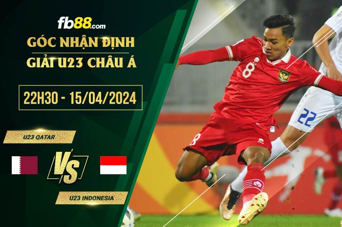 fb88-soi kèo U23 Qatar vs U23 Indonesia