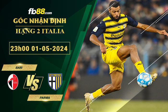 Fb88 bảng kèo trận đấu Bari vs Parma