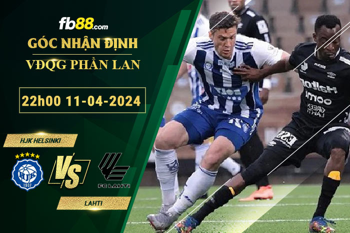 Fb88 soi kèo trận đấu HJK Helsinki vs Lahti