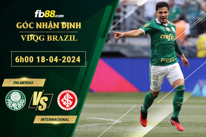 Fb88 soi kèo trận đấu Palmeiras vs Internacional