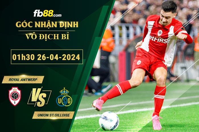 Fb88 soi kèo trận đấu Royal Antwerp vs Union St.Gilloise