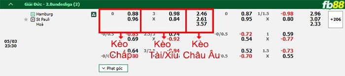 Fb88 bảng kèo trận đấu Hamburger vs St. Pauli