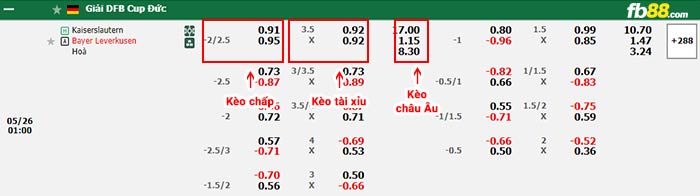 fb88-bảng kèo trận đấu Kaiserslautern vs Leverkusen