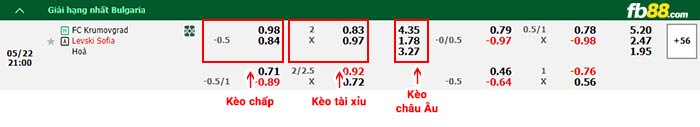 fb88-bảng kèo trận đấu Levski Krumovgrad vs Levski Sofia