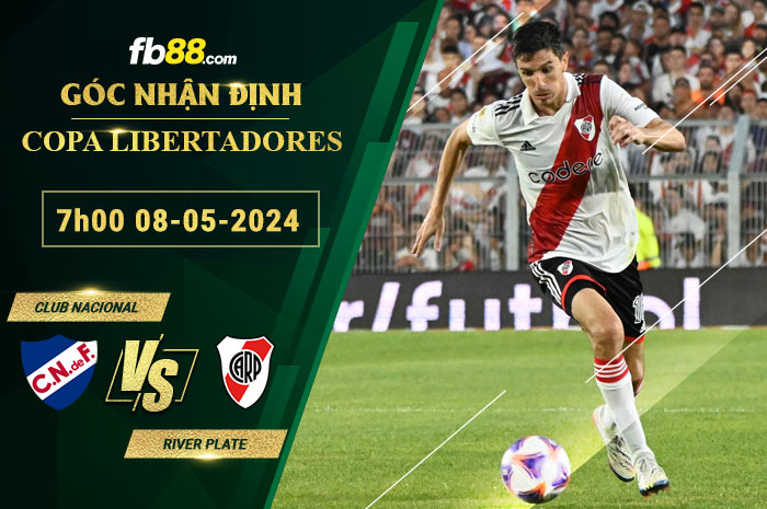 Fb88 soi kèo trận đấu Club Nacional vs River Plate