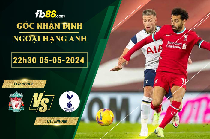 Fb88 soi kèo trận đấu Liverpool vs Tottenham