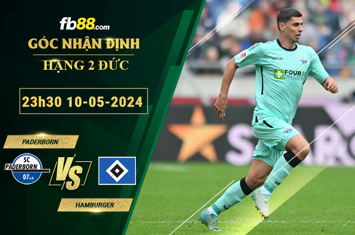 Fb88 soi kèo trận đấu Paderborn vs Hamburger