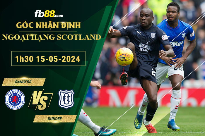 Fb88 soi kèo trận đấu Rangers vs Dundee