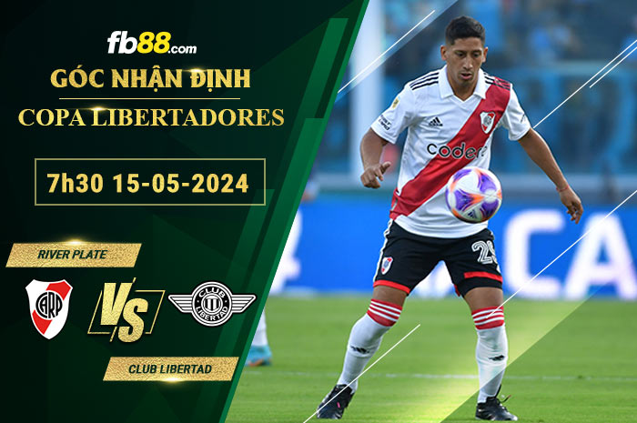 Fb88 soi kèo trận đấu River Plate vs Club Libertad