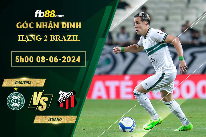 Fb88 soi kèo trận đấu Coritiba vs Ituano